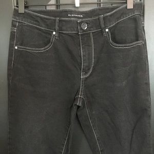 Elie Tahari Hendrix bell jean, 28" black,high rise